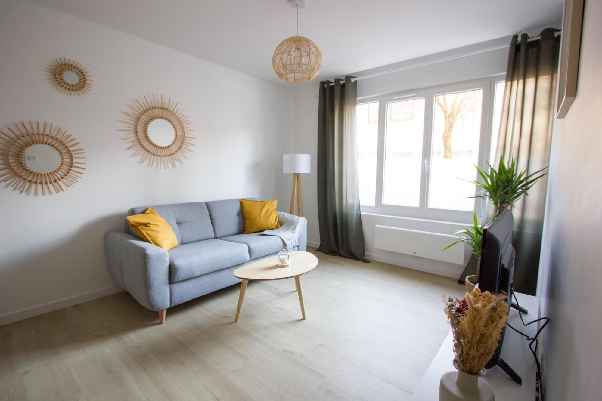 L'Olivier - Appartement Moderne Et Chaleureux - Tram Et Parc Grenoble Eksteriør billede